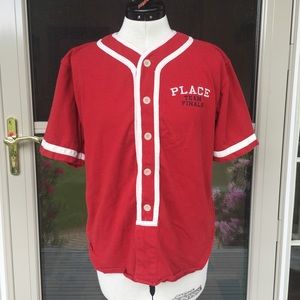 Vintage Red Baseball Shirt ⭐️